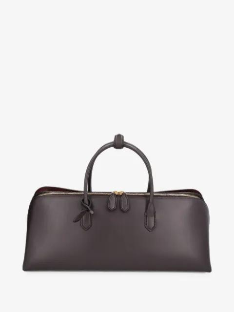 medium Delta knotted-handle tote bag by ALAIA