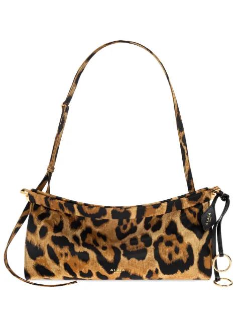 medium Le Click leopard-print tote bag by ALAIA