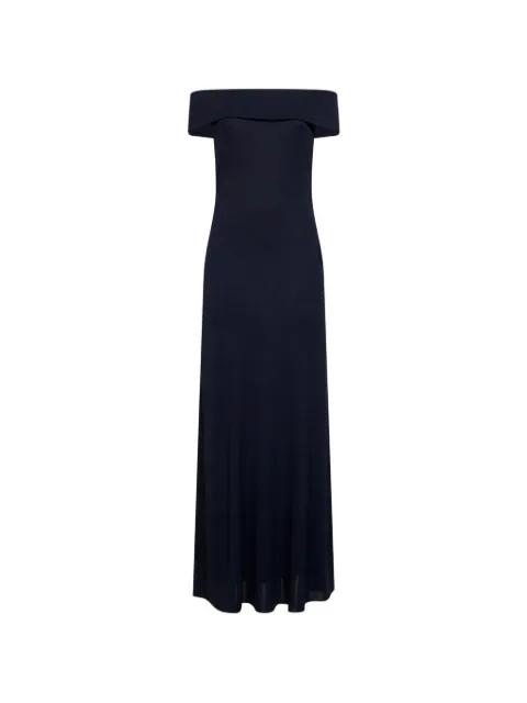 off-the-shoulder maxi dress by ALAIA