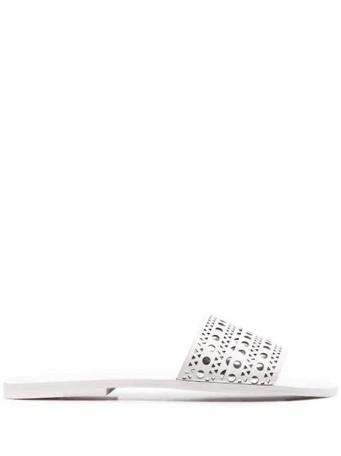 open toe slides by ALAIA
