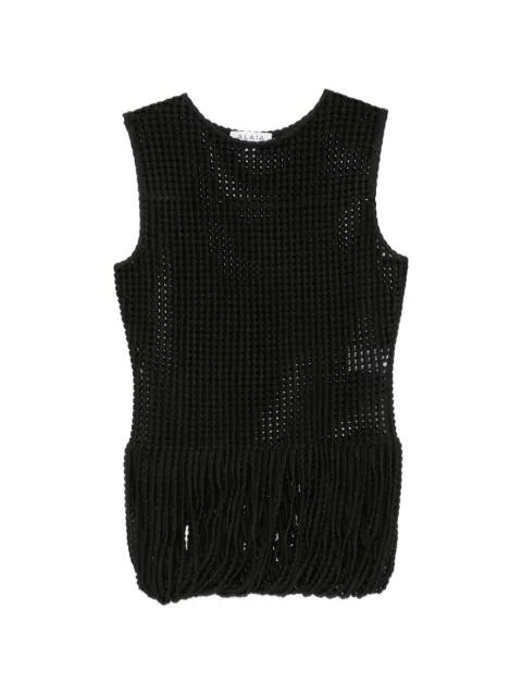 peplum-hem top by ALAIA