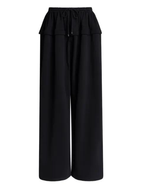 peplum track pants by ALAIA