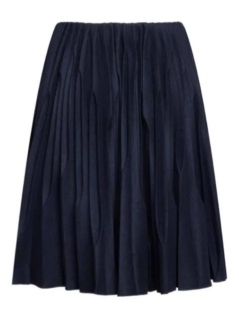 pleated midi skirt by ALAIA