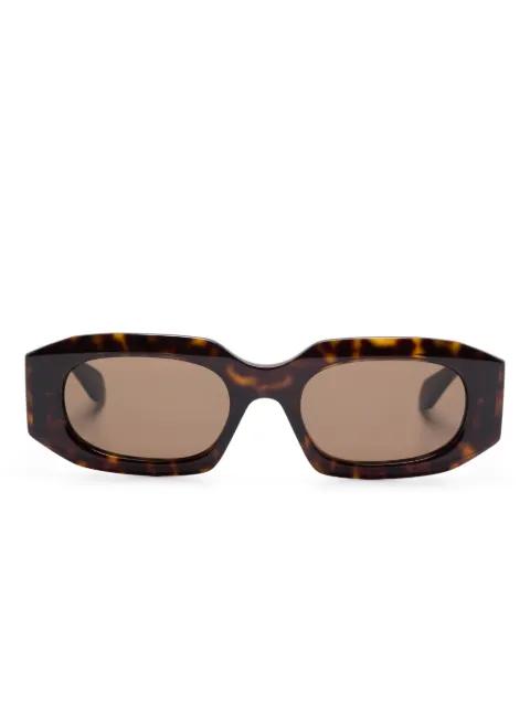 rectangle-frame sunglasses by ALAIA