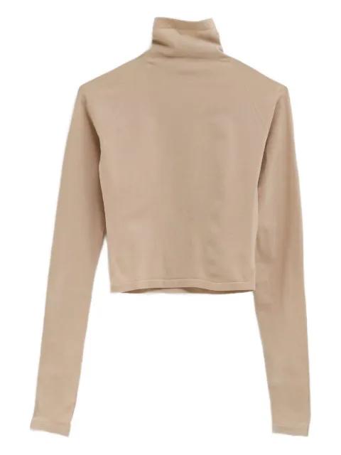roll neck long-sleeve top by ALAIA