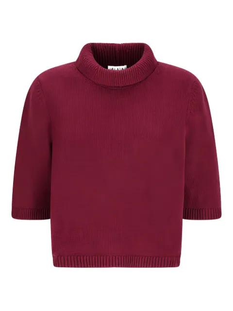 roll neck short-sleeve T-shirt by ALAIA