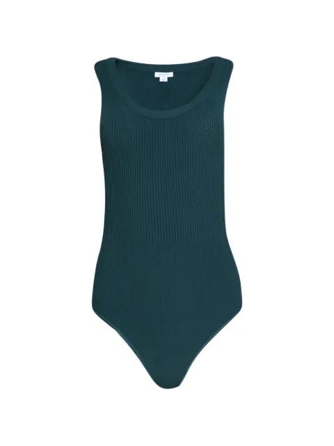 scoop-neck bodysuit by ALAIA