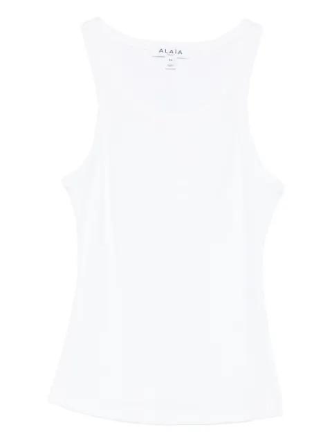 scoop-neck tank top by ALAIA