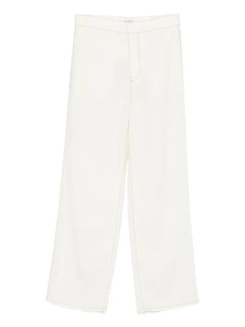 seam-detail trousers by ALAIA
