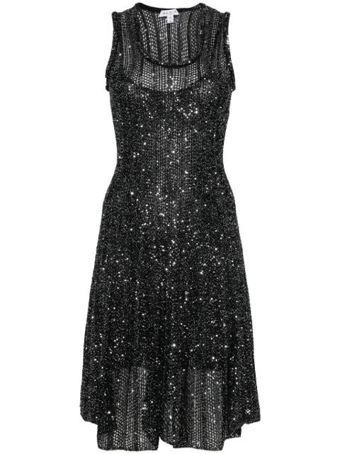 sequinned midi dress by ALAIA