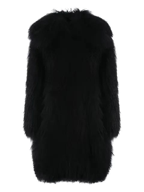 shearling coat by ALAIA