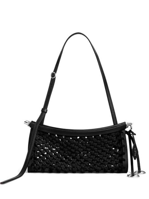 small Le Click macramé East-West bag by ALAIA