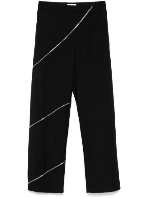 spiral-zipped trousers by ALAIA