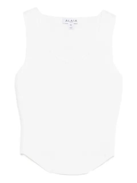 square-neck top by ALAIA