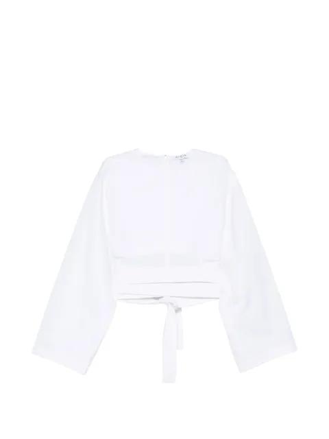 tie-waist top by ALAIA