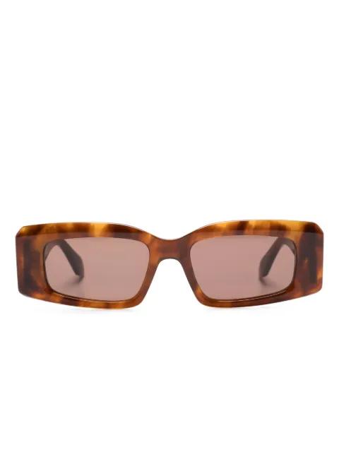 tortoiseshell-effect sunglasses by ALAIA
