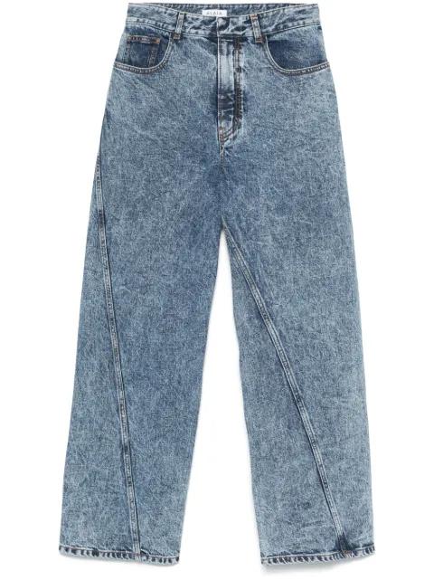 twisted jeans by ALAIA