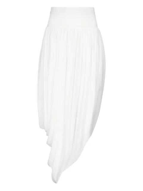twisted midi skirt by ALAIA