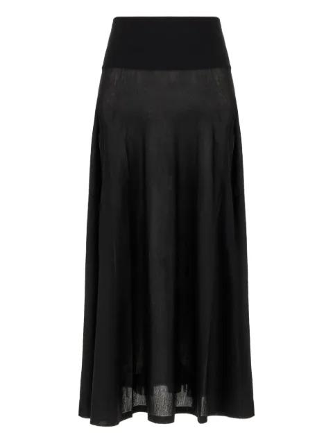 wool flared skirt by ALAIA
