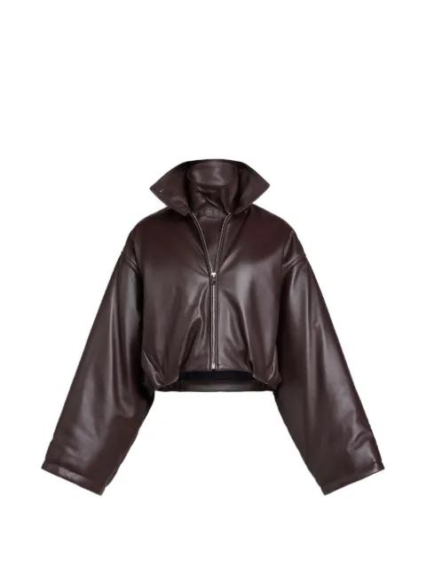 zip-up bomber jacket by ALAIA