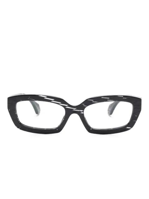 rectangle-frame glasses by ALAIN MIKLI