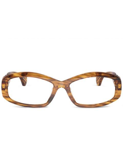 rectangle-frame sunglasses by ALAIN MIKLI