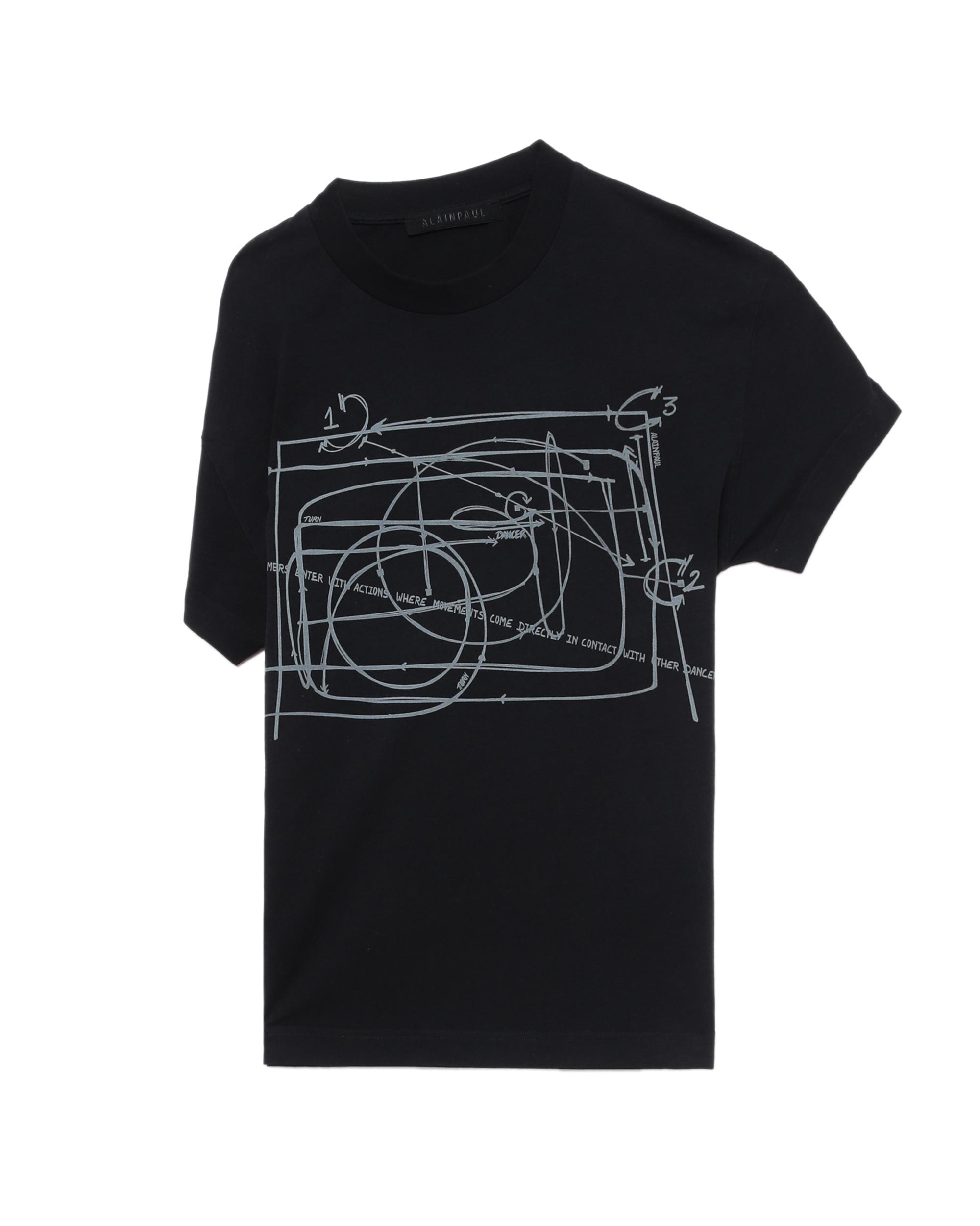 Asymmetric tee by ALAINPAUL