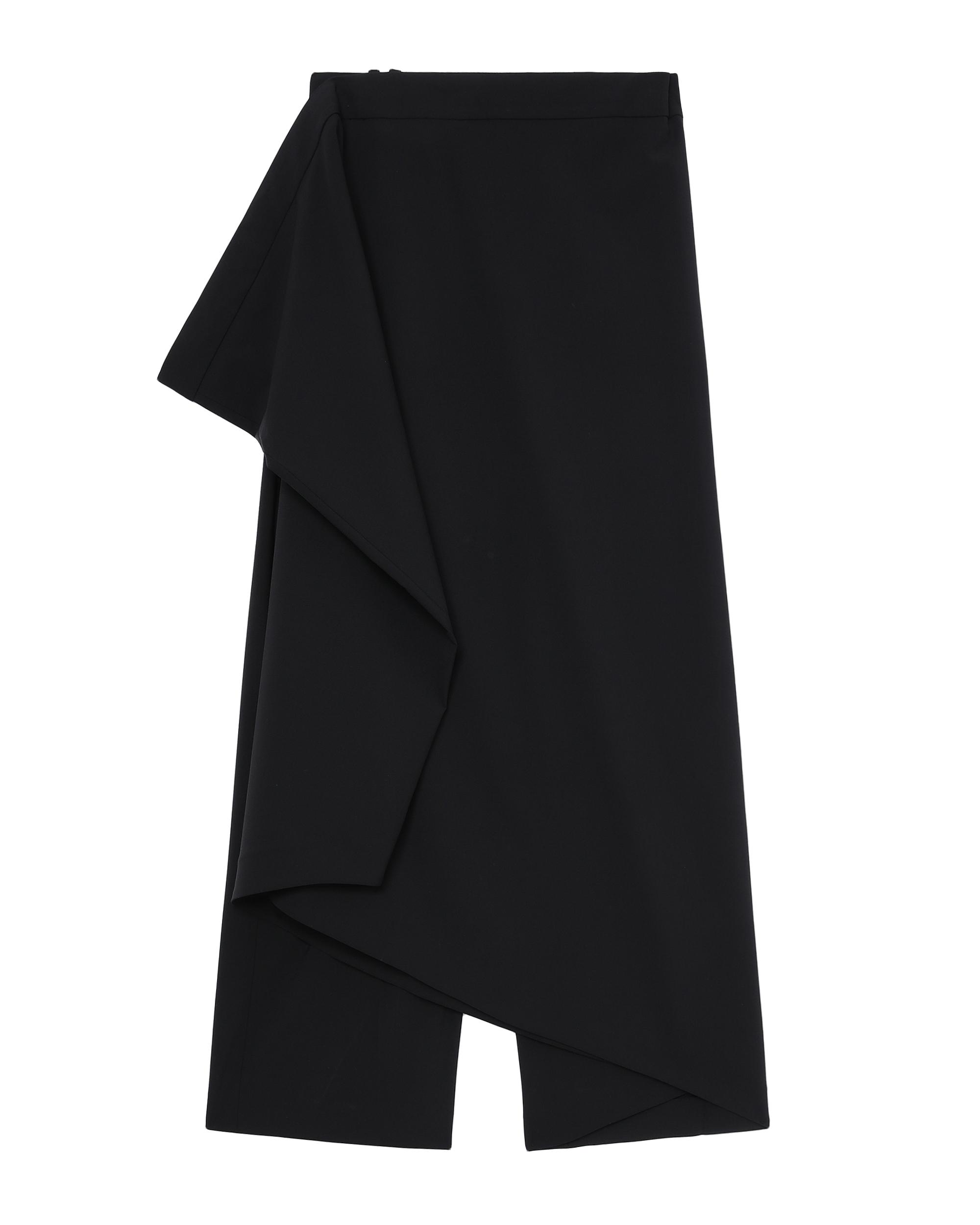 Asymmetrical skirt pants by ALAINPAUL