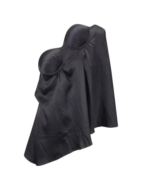asymmetrical bustier top by ALAINPAUL