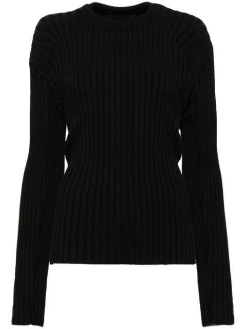 double-collar bascule rib jumper by ALAINPAUL
