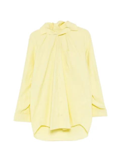elasticated-collar shirt by ALAINPAUL