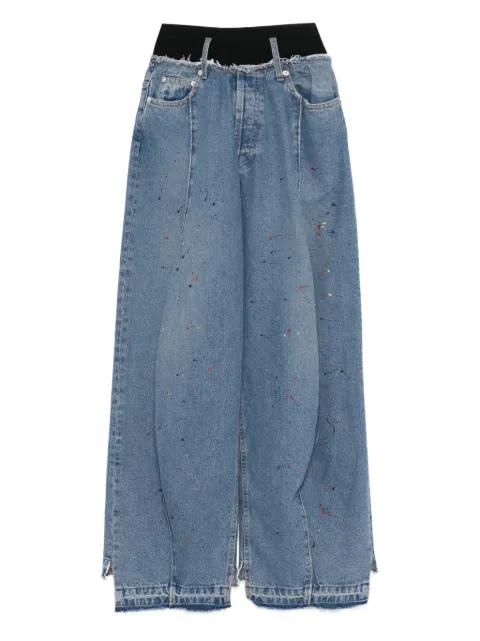 paint-splash jeans by ALAINPAUL
