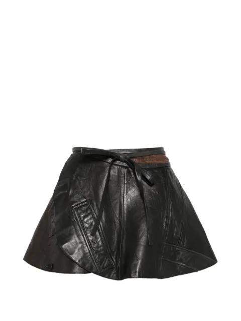 warp leather shirt by ALAINPAUL