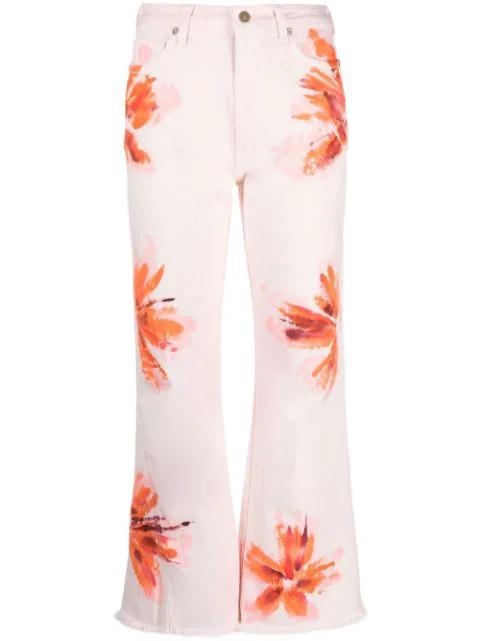 Desert Island flared jeans by ALANUI