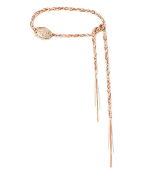 Mermaid Inside braided belt by ALANUI