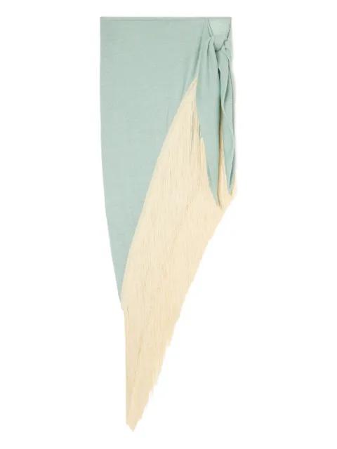 Mermaid Inside pareo midi skirt by ALANUI