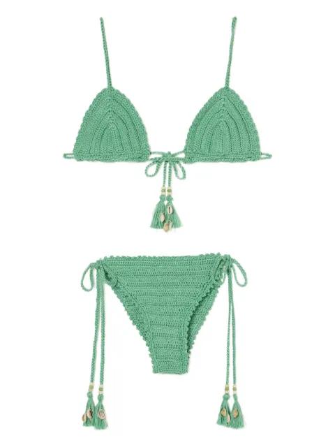 Sea Nomad tassel bikini by ALANUI
