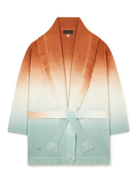 Shades of Shore fringed cardi-coat by ALANUI