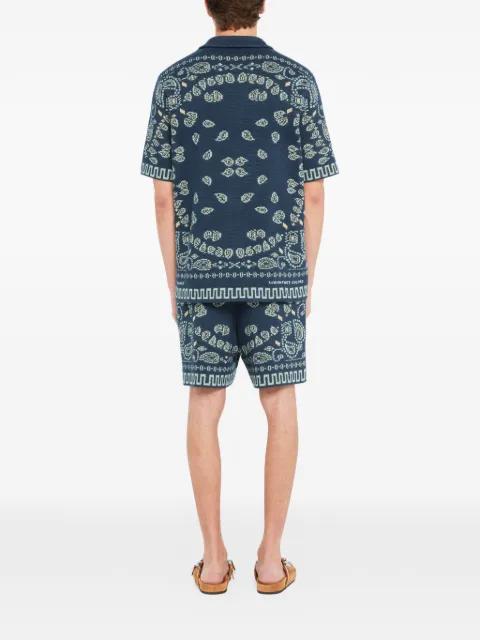 bandana-pattern shirt by ALANUI