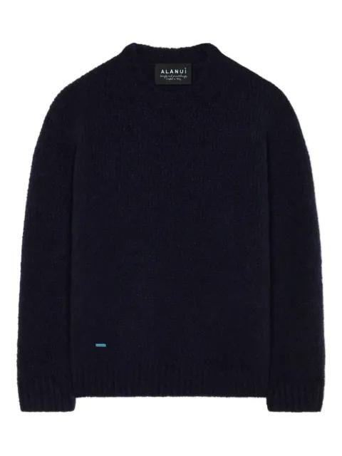 brushed crew-neck sweater by ALANUI
