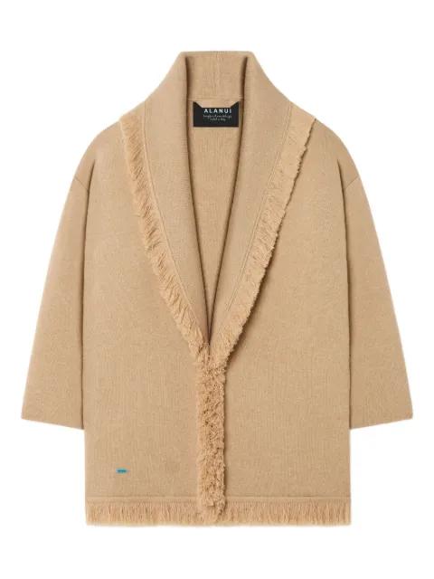 fringed finest coat by ALANUI