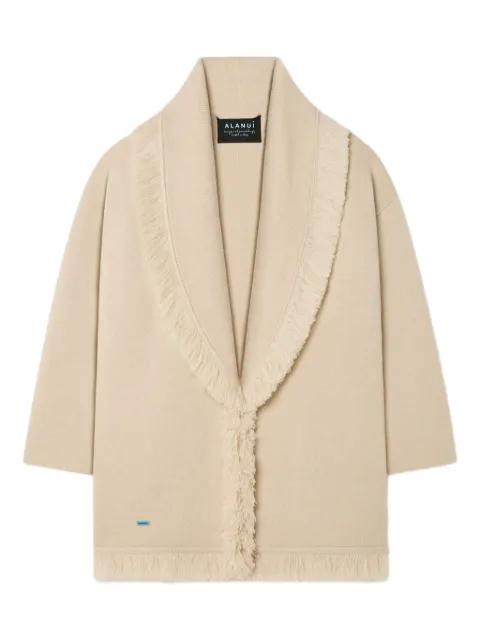 fringed finest coat by ALANUI