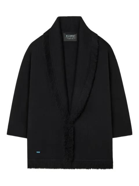 fringed finest coat by ALANUI