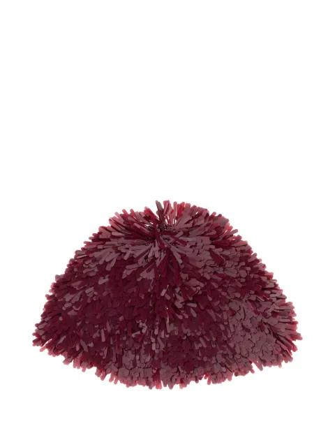 fringed sequined hat by ALANUI