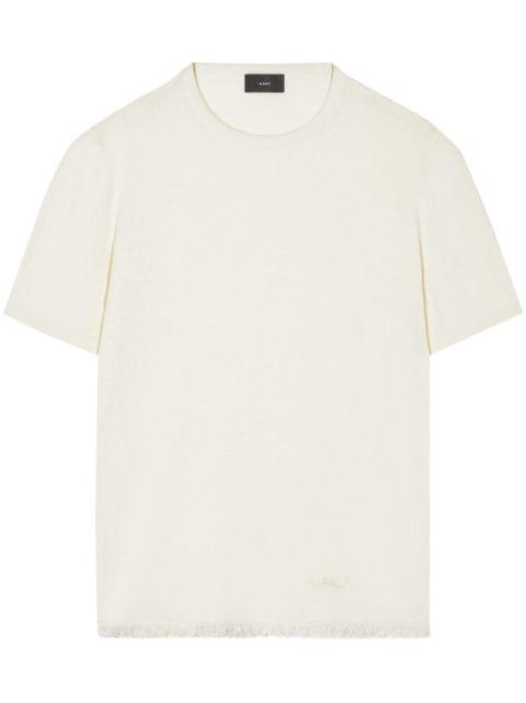 linen knitted T-shirt by ALANUI