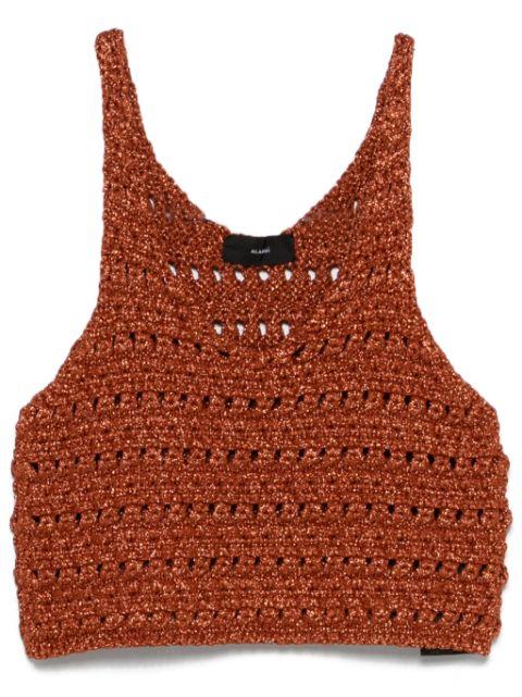 lurex tank top by ALANUI