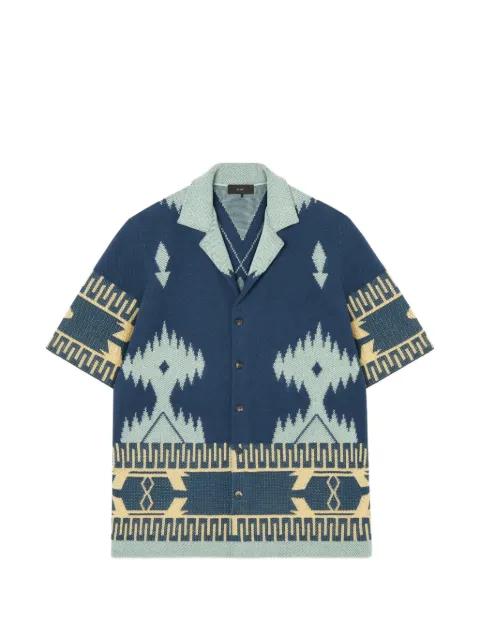 patterned shirt by ALANUI