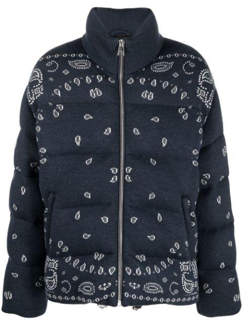 printed padded jacket by ALANUI
