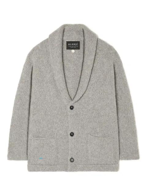 shawl-collar button cardigan by ALANUI