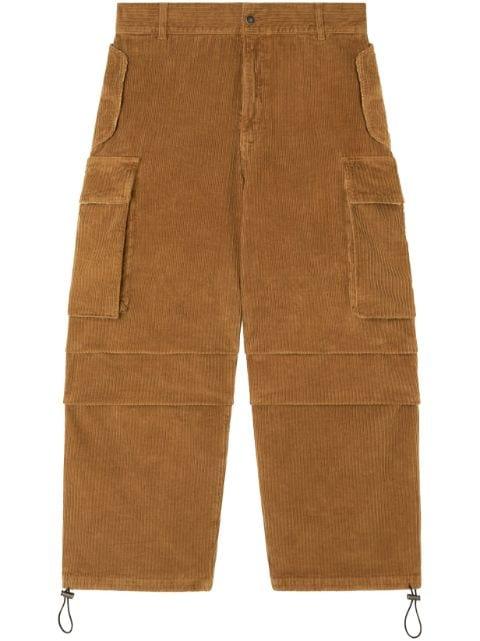 velvet corduroy cargo pants by ALANUI